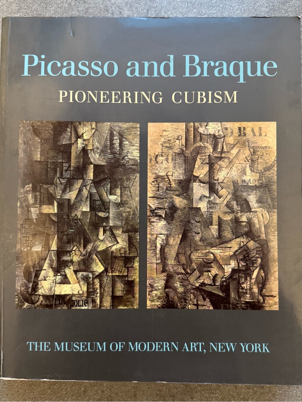 Picasso and Braque: Pioneering Cubism — Black Cover Art Book